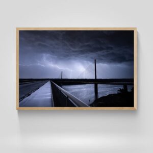 PONT DE L&rsquo;IROISE DANS LA TOURMENTE